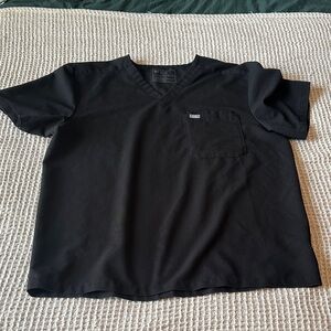 Figs Men's Scrubs (2 pair—black and olive green)